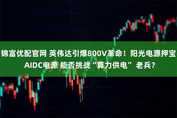 锦富优配官网 英伟达引爆800V革命！阳光电源押宝 AIDC电源 能否挑战“算力供电” 老兵？